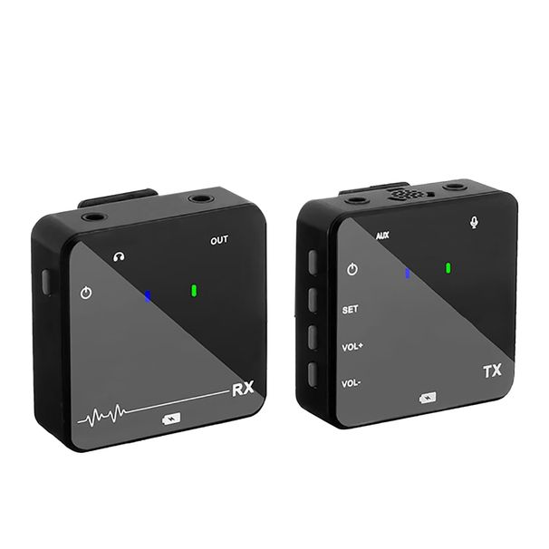 Professionelles digitales Bühnen-Broadcast-Sound-UHF-Sender-Empfänger-Monitorsystem_voghion.com