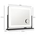 HOMCOM Dimmable Lighted Makeup Mirror With USB Port, 360 Degree Rotation_voghion.com