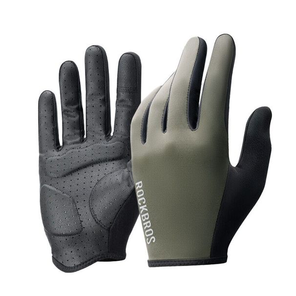 ROCKBROS Road-to-Sky-Fahrradhandschuhe. Touchscreen-fähige Fahrradhandschuhe mit Vollfinger-Funktion für mehr Komfort_voghion.com