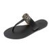 Platta flip-flops för kvinnor GALBOY nya sommarflicktofflor utomhusstrandskor_voghion.com