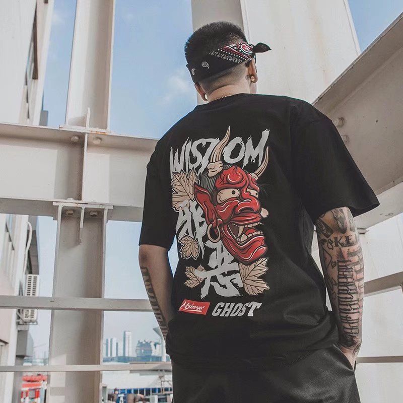 C&JHarajuku Fashion Brand Herren T-Shirt Frühling/Sommer 2018 Neue Herrenmode Kurzarm Herren_voghion.com
