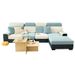 Sofahoes All Inclusive Universele hoes Eenvoudige moderne vier seizoenen bankkussen antislip volledige hoes stof_voghion.com