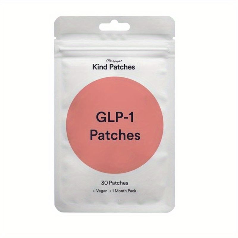 [Natural, Multiple Patches] 30 Patches/Bag, On-the-Go Natural For Adults | GLP-1 Patches,k, Light Beige| Vitamins And Supplement | Local Warehouse_voghion.com