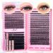 DIY False Eyelash Kit - 9-18mm Mixed Lengths (30D/40D/50D D-Curl, Includes Lash Glue & Tools, Professional Lash Extension Set)_voghion.com