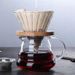 Handkaffeeset V60 Dripper Pour Over Kettle American Cold Brew Trichterfilter Glas Sharing Pot Utensilien_voghion.com
