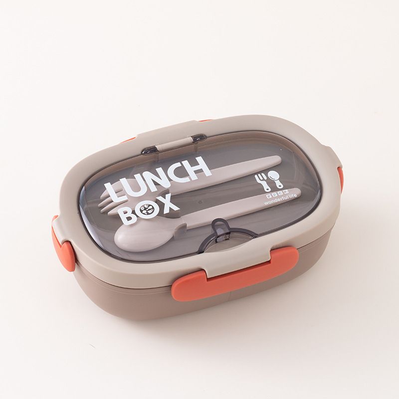 Home & Garden light meal lunch box student office worker compartment lunch box microwave sealed lunch box water cup set_voghion.com
