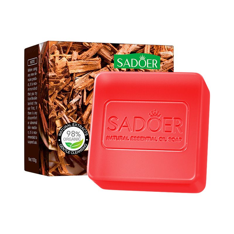 Todo el jabón de aceite esencial de sándalo SADOER inglés_voghion.com