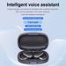 Zestaw słuchawkowy Bluetooth YJ22, brak hałasu zewnętrznego, wiszący na uchu, regulowany zestaw słuchawkowy z dwoma uszami, z komorą ładowania i światłem oddechowym_voghion.com