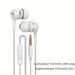 Earphones With Microphone, Soundproof In Ear Phone Earphones Suitable For IPhone, IPod, IPad, MP3, Samsung, And Most 3.5mm Jack Wired Headphones_voghion.com