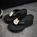 Women's Shoes Unisex Shoes Flip Flops Outdoor Wear EVA Platform Thick Bottom Beach Sandals High Heel Flip Flops_voghion.com