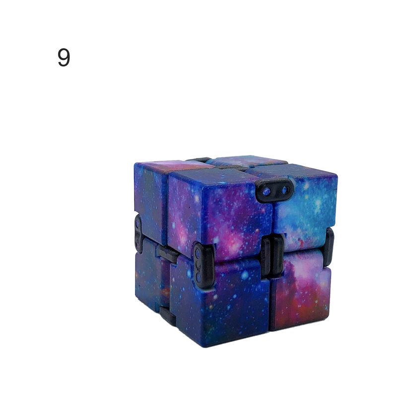 ToysMall Infinity Cube Colorful Stress-relieving Flexible Magic Puzzle Cube Model For Gift_voghion.com