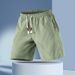 2025 Sommer Casual für Männer Dünne lose Strand Eis Seide Shorts Mittellange Herren Sporthose_voghion.com