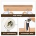 Glitzerlife Deckenstrahler 2 Flammig Weiß Deckenlampe Holz - Deckenleuchte E14 Moderne Deckenleuchte Schwenkbar 350° Max.25w Innen Holzoptik Spotlights Für Flur_voghion.com
