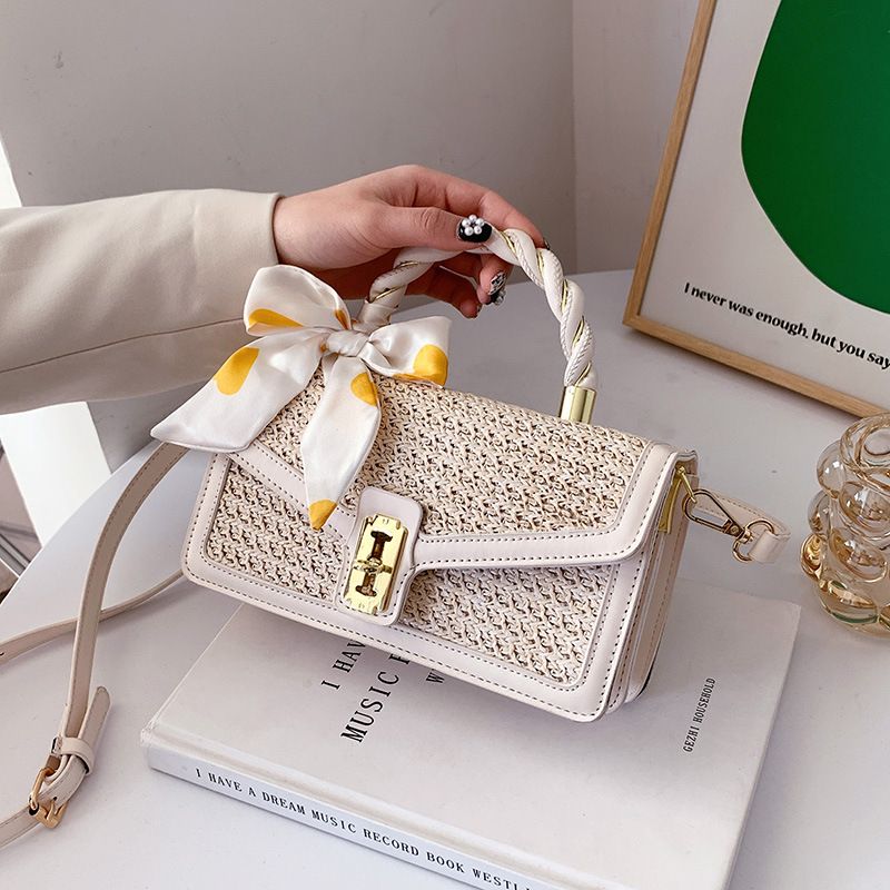 Taschen Geflochtene Kette Unterarm Neue Vielseitige Schulter Messenger Modische Nischendesign High-End-Damentasche_voghion.com