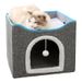 Stool Pet Indoor Foldable Storage Stool, Cat Dog Nest_voghion.com