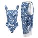 Women's jumpsuit chiffon skirt beach swimsuit_voghion.com