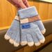 Babyhandschuhe für Grundschüler, Herbst Winter, Jungen Mädchen im Alter von 0-12, Säuglinge Kleinkinder, verdickte fünf_voghion.com