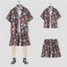 Herren-Hawaii-Strand-Urlaubsanzug für Herren, lockeres Plus-Size-Paar, trendiges, kurzärmeliges Blumenhemd, lässiges zweiteiliges Set_voghion.com