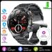 Reloj inteligente AK87 para exteriores con linterna, llamadas Bluetooth, batería de 1000 mAh, más de 100 esferas y modos multideportivos._voghion.com