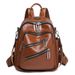 Women's Bags Black Backpack Women New Retro Outdoor Commuter Travel Bag Casual Ladies Backpack Women's Bag_voghion.com