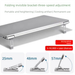 Laptop Invisible Portable Mini Stand Aluminum Alloy Folding Platform Adjustable Height Cooler_voghion.com