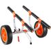 Heavy Duty Kayak Cart, Foldable Canoe Trolley Cart With 12'' Tires, Adjustable Width 6.69'-17.32',350 Lb Weight Capacity Kayak Trolley For Kayaks C_voghion.com