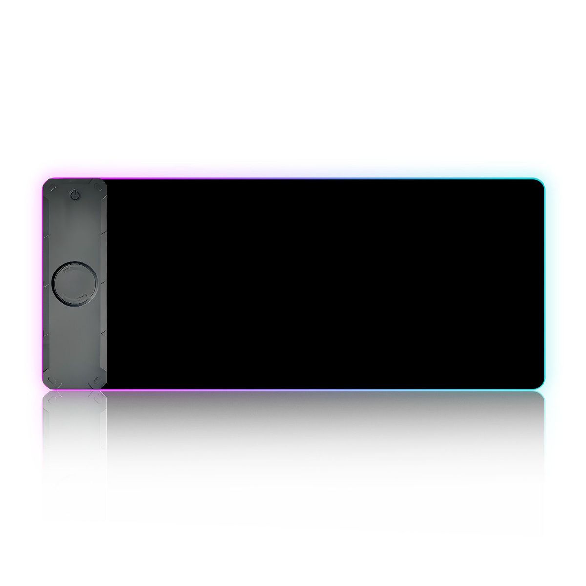 Wireless Charging Mouse Pad 15W Glowing Mouse Pad With RGB Lighting Extra-Large Rubber Fabric Illuminated Mouse Pad_voghion.com