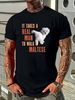 Neu mit Etikett: „It Takes A REAL MAN To Walk A MALTESE“, lustiges T-Shirt für Hundeliebhaber, Sommer, Unisex, vielseitig, modisch, dehnbar, bequem, lässig, Designerkleidung_voghion.com