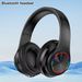 LED-Licht Bluetooth-Kopfhörer Wireless Gaming Stereo Ohrhörer Headsets_voghion.com