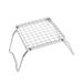 Outdoor Portable Stainless Steel Stove Head Simple BBQ Rack Grid Pan Stand Grill Net Small Size Easy To Store_voghion.com