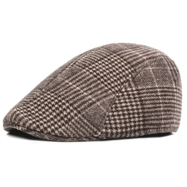 Kuuma alennusmyynti Kuuma alennusmyynti Muoti Uudet Miesten Newsboy Kevät ja Syksy Retro Beret Casual Hatut Unisex Villi Kahdeksankulmainen Lippalakki Talvipipo_voghion.com
