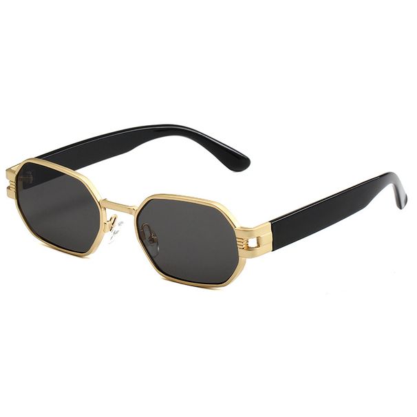 Men & Women's Metal Polygonal Sunglasses - Small Frame, Retro Style (UV400 Protection Fashion Trends Hot-selling)_voghion.com