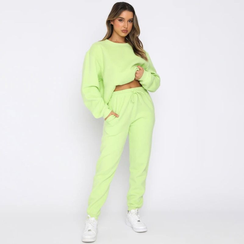 Abbigliamento da donna nuova tuta sportiva da giacca in felpa casual per donna_voghion.com