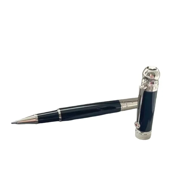 korkealaatuinen hopeinen auton kuulakärkikynä toimistotarvikkeille muoti kirjoittaa täyttökynät syntymäpäivälahjaksi rullakynä kuulakärkikynä täytekynä H1_voghion.com