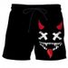 Unbeatable Quality Unbeatable Quality Men's 3D With Personalized Smiling Face XX Pattern Summer Casual Men's Shorts_voghion.com