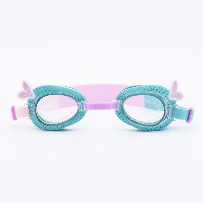 Children's Cartoon Swimming Goggles Mermaid Fishtail HD Anti-fog And Waterproof_voghion.com