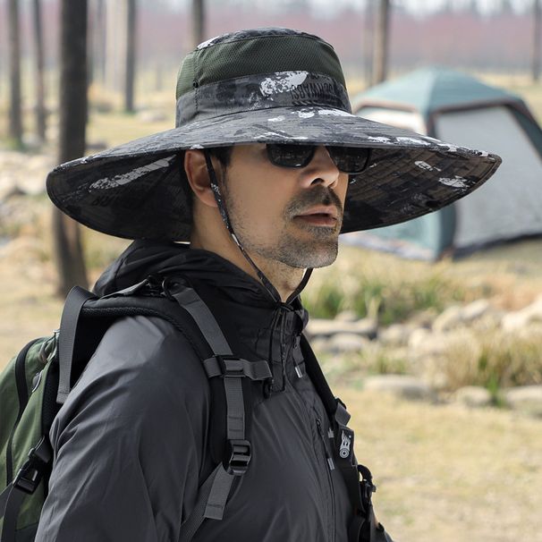 Sonnenhut für Herren mit breiter Krempe und LSF 50+ – Sonnenschutzhut für Sommer, Angeln und Outdoor_voghion.com