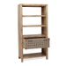 36x15x72" Shelf With Drawer,Natural_voghion.com