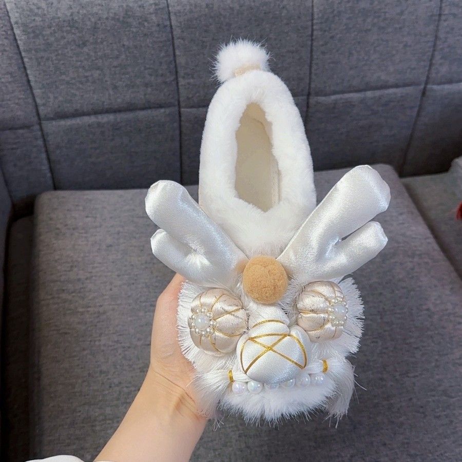 ShoeGlobe Schuhe mit dicker Sohle und Drachenkopf für Erwachsene, höhenverstärkende Retro-Hanfu-Schuhe, handgefertigt im nationalen Trend, bestickt, flauschig_voghion.com