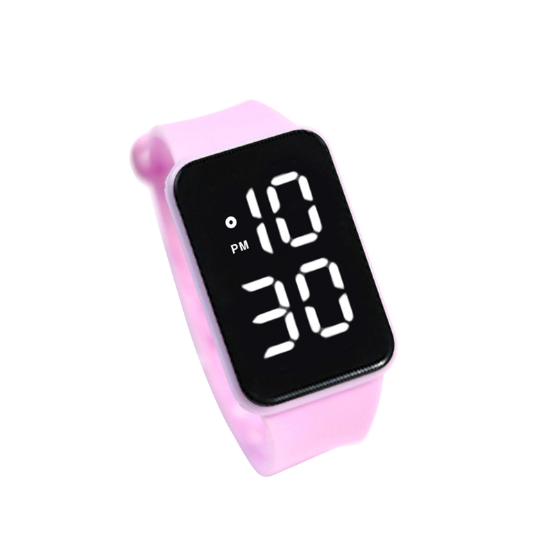 Xinweiqing Elektronische Mehrzweck-Lebens-Touch-Steuerung Casual Couple Square LED Digitaluhr für den Außenbereich_voghion.com