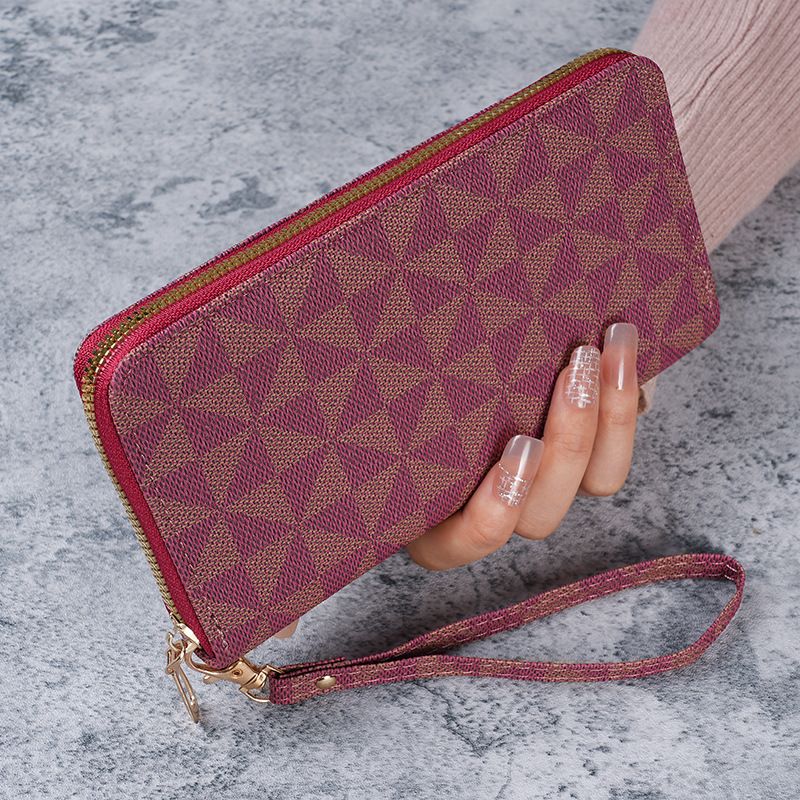 Purse Wallet Clutch Bag Light Luxury Women Single Pull Presold Wallet Multi-functional Handbag Card Bag Fashion Mobile Wallet_voghion.com