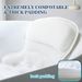 Oreiller de bain ergonomique 4D certifié TÜV, 6 ventouses, lavable en machine, soutien extra-large du dos et de la nuque_voghion.com