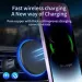 RGB Wireless Charger Suitable For IPhone 12 13 15 Pro Max Mini Magnetic Car Phone Stand Bracket Installation Quick_voghion.com