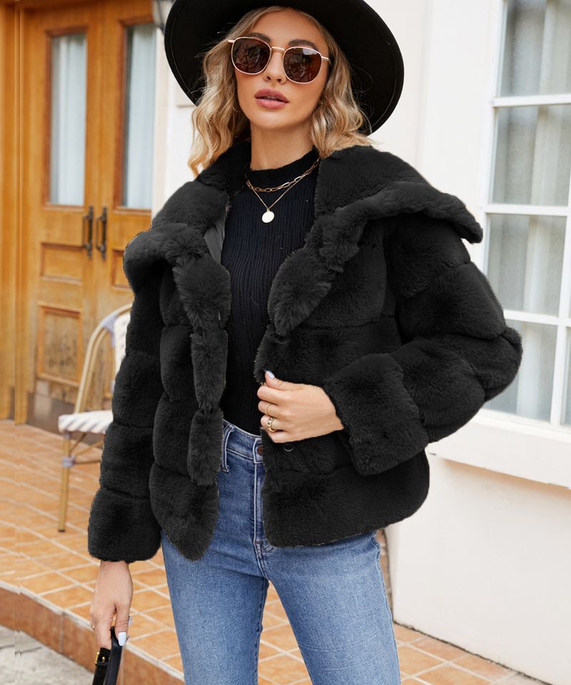 Abbigliamento donna pelliccia autunno e inverno pelliccia artificiale_voghion.com
