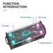 ZQS2228 Bluetooth Speaker, Small High-quality Speaker, Subwoofer 2024 New Transparent Visual_voghion.com