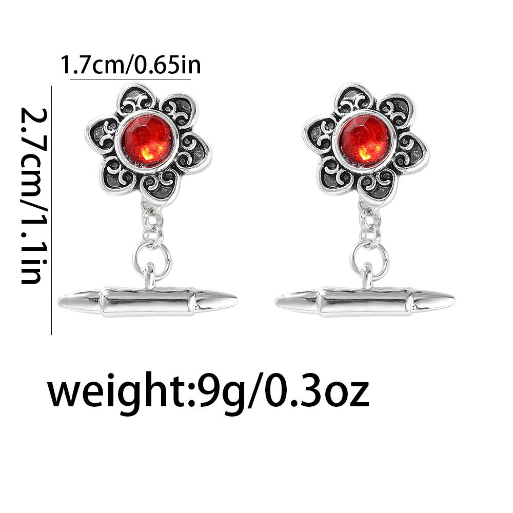 ins new retro fashion palace small fragrance style cufflinks collar button high grade cuff nails female cufflinks_voghion.com