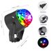 1 tk DJ diskolamp RGB diskopalli peolamp LED-projektor strobovalgus sünnipäevapeo autoklubi baaristereo YSXX_voghion.com