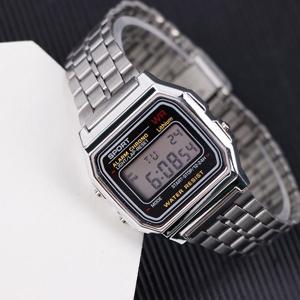 Men's Business Electronic Watch Student Casual Fashion Sports Multifunctional Waterproof Watch_voghion.com