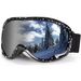Óculos de esqui unissex grandes esféricos Snow er goggles /HX20 anti-fog_voghion.com