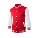 Sommer Europäischer Code Herbst Winter Plus Felpa con cappuccio in pile Herren Casual Running Training Slim Cardigan Uniforme da baseball_voghion.com